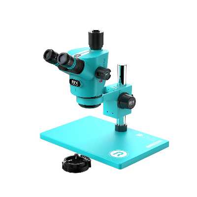 Микроскоп тринокулярный RF4 RF-CX71R (Бирюзовый) фото в интернет-магазине 05gsm.ru
