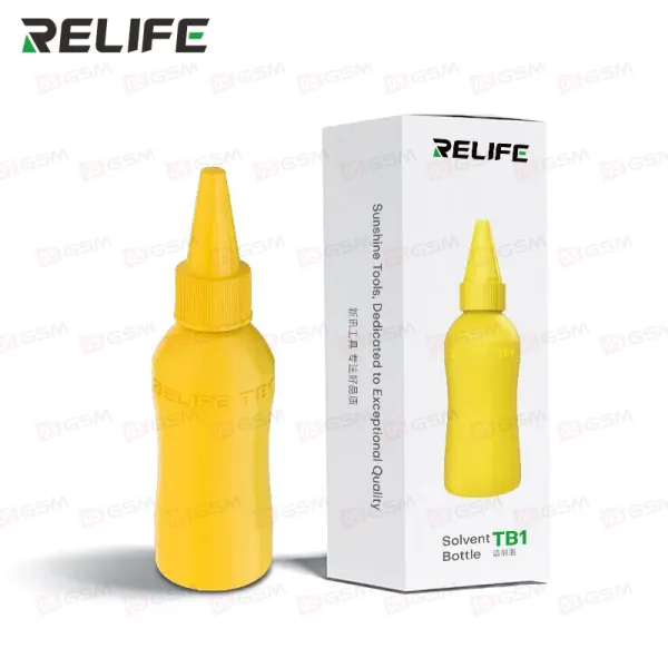 Бутыль с иглой Relife TB1 (Желтая; пластиковая) фото в интернет-магазине 05gsm.ru