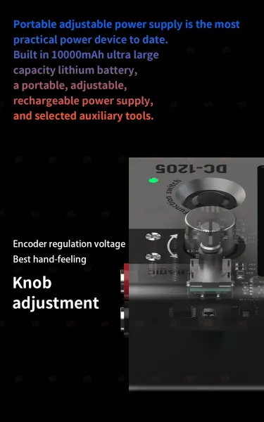 Блок питания Mechanic DC-1205 Power Box 2.0 фото в интернет-магазине 05gsm.ru