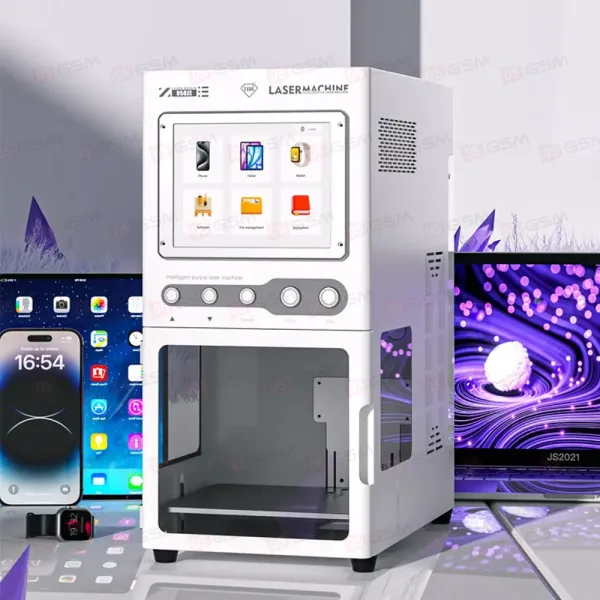 Лазерный аппарат TBK 958ZE (Для снятия стекол, крышек, рамок и гравировки; УФ-лазер) фото в интернет-магазине 05gsm.ru
