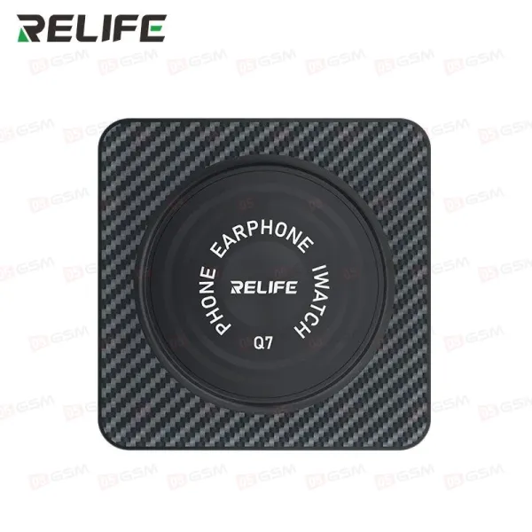 Многопортовое зарядное устройство Relife Q7 80W (6 портов; LCD HD; беспроводная зарядка 15W) фото в интернет-магазине 05gsm.ru