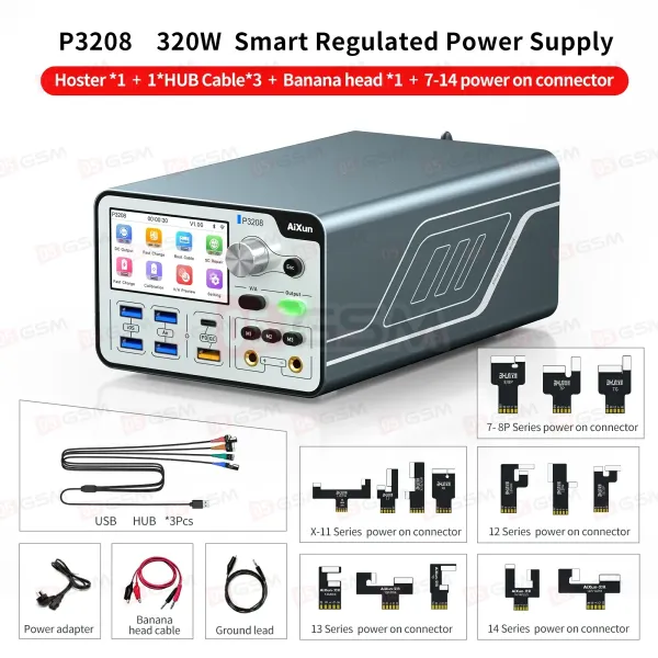 Блок питания Aixun P3208 (Умный; 32 В; 8 А) фото в интернет-магазине 05gsm.ru