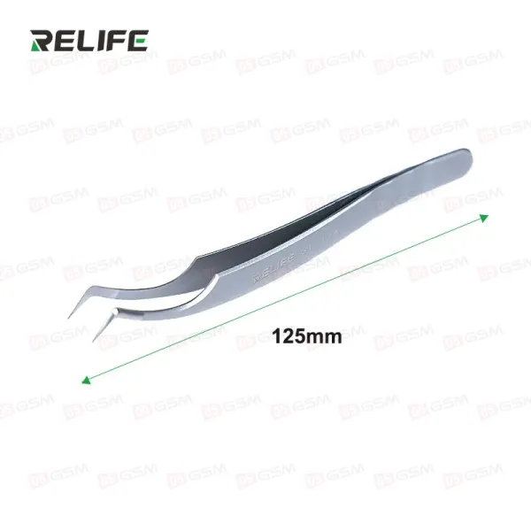 Пинцет изогнутый Relife ST-17A фото в интернет-магазине 05gsm.ru