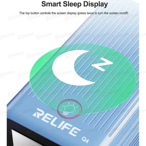 Многопортовое зарядное устройство Relife Q4 72W (6 портов; 2 PD; 2 QC 3.0; 2 USB) Серое фото в интернет-магазине 05gsm.ru